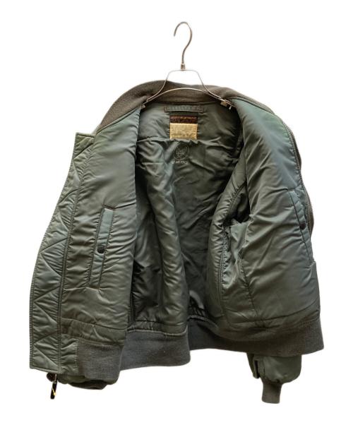 BUZZ RICKSON'S（バズリクソンズ）Buzz Rickson's (バズリクソンズ) B-15D MODIFIEDフライトジャケット グリーン サイズ:40の古着・服飾アイテム