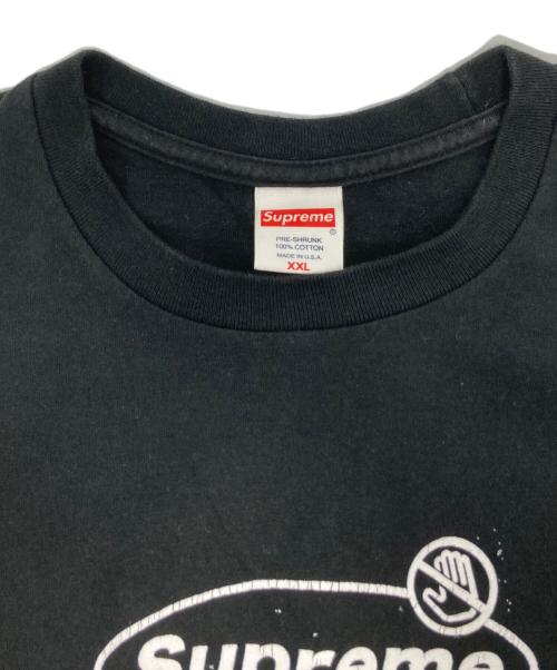 SUPREME（シュプリーム）SUPREME (シュプリーム) warning tee ブラック サイズ:XXLの古着・服飾アイテム