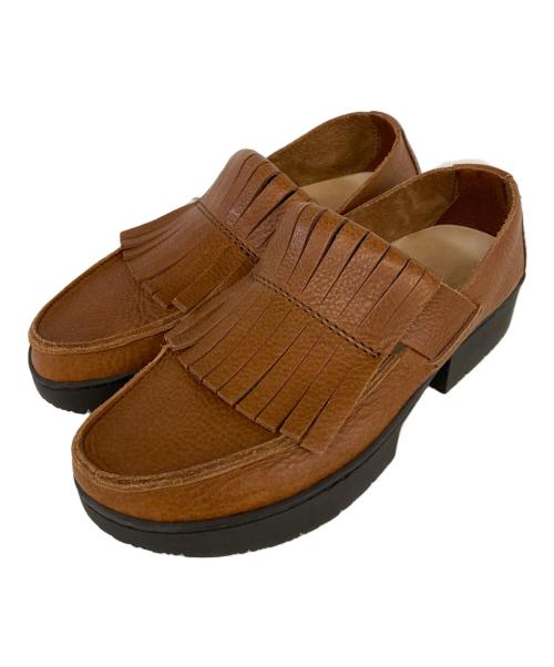 Trippen（トリッペン）Trippen (トリッペン) タイガータッセルローファー ブラウン サイズ:36の古着・服飾アイテム