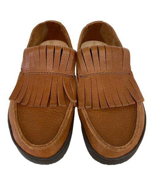 Trippen（トリッペン）Trippen (トリッペン) タイガータッセルローファー ブラウン サイズ:36の古着・服飾アイテム