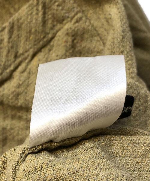 FRANK LEDER（フランクリーダー）FRANK LEDER (フランクリーダー) ウールシルクプレーンシャツ ベージュ サイズ:Sの古着・服飾アイテム