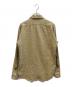 FRANK LEDER (フランクリーダー) ウールシルクプレーンシャツ ベージュ サイズ:S：8000円