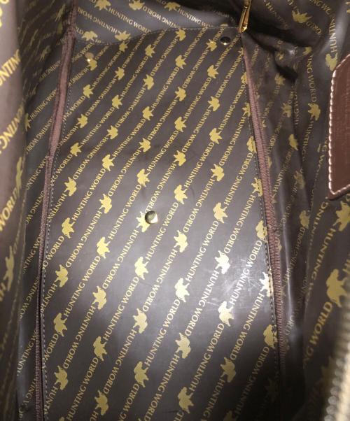 HUNTING WORLD（ハンティングワールド）HUNTING WORLD (ハンティングワールド) 2WAYボストンバッグの古着・服飾アイテム