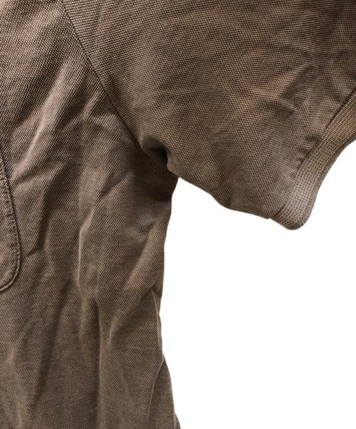 LORO PIANA（ロロピアーナ）LORO PIANA (ロロピアーナ) シルク混ポロシャツ ベージュ サイズ:Mの古着・服飾アイテム