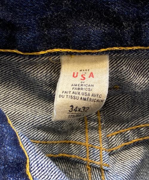 RRL（ダブルアールエル）RRL (ダブルアールエル) セルビッジデニムパンツ インディゴ サイズ:34×32の古着・服飾アイテム