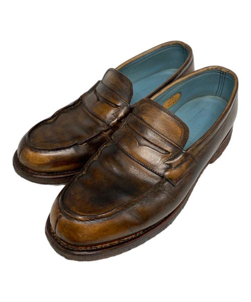 CHEANEY（チーニー）CHEANEY (チーニー) コインローファー ブラウン サイズ:8 1/2の古着・服飾アイテム