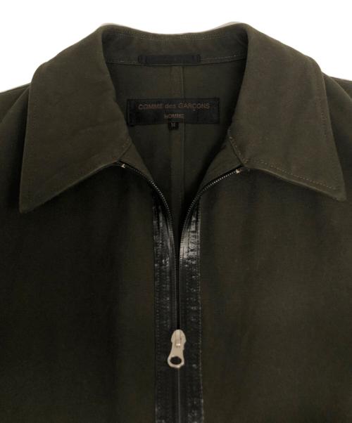 COMME des GARCONS HOMME（コムデギャルソン オム）COMME des GARCONS HOMME (コムデギャルソン オム) ジップアップジャケット グリーン サイズ:Mの古着・服飾アイテム