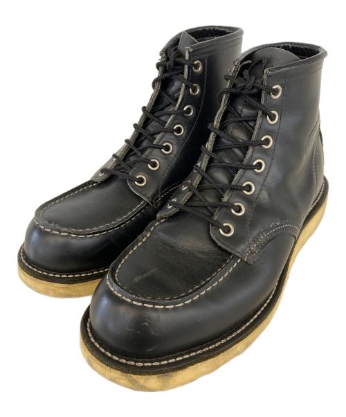 RED WING（レッドウィング）RED WING (レッドウィング) 6インチ クラシックモック ブラック サイズ:CM 25.0の古着・服飾アイテム