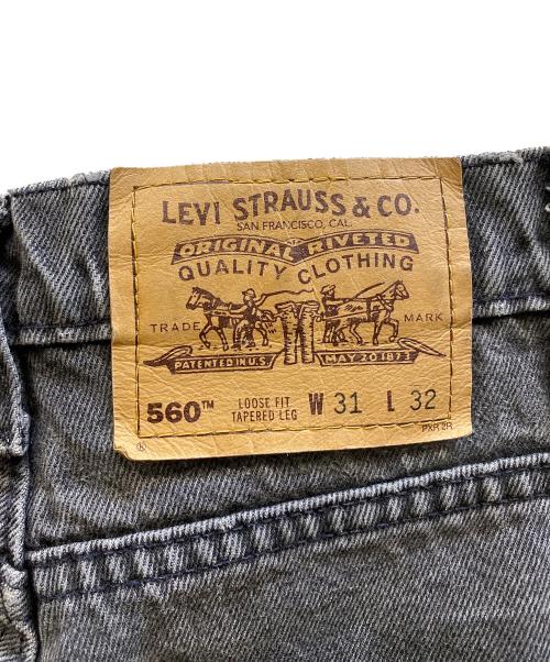 LEVI'S（リーバイス）LEVI'S (リーバイス) 560 デニムパンツ グレー サイズ:78.5㎝ W31の古着・服飾アイテム