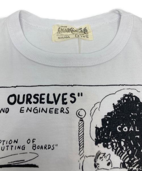 SUGAR CANE（シュガーケーン）SUGAR CANE (シュガーケーン) プリントTシャツ ホワイト サイズ:S 未使用品の古着・服飾アイテム