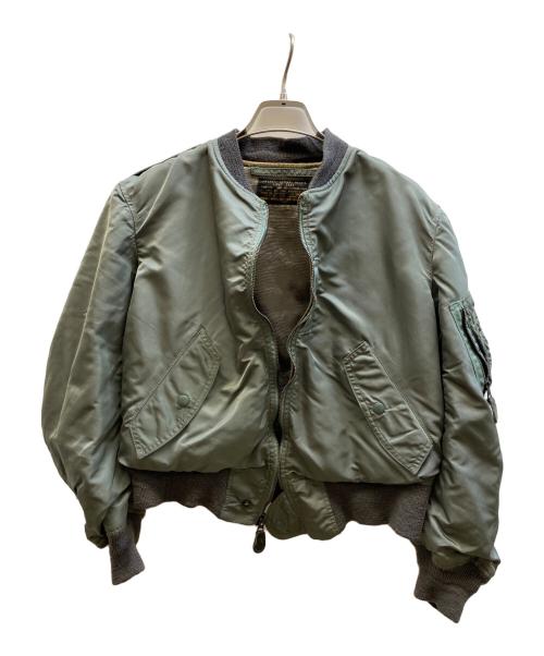 U.S.AIR FORCE（ユーエスエアフォース）U.S.AIR FORCE (ユーエスエアフォース) L-2Bジャケット グリーン サイズ:SMALLの古着・服飾アイテム