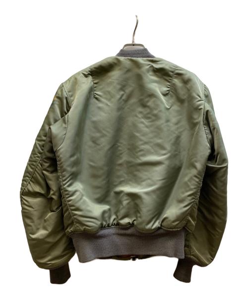 HOPE MFG（ホープ エムエフジー）HOPE MFG (ホープ エムエフジー) B-15 Dフライトジャケット グリーン サイズ:36の古着・服飾アイテム
