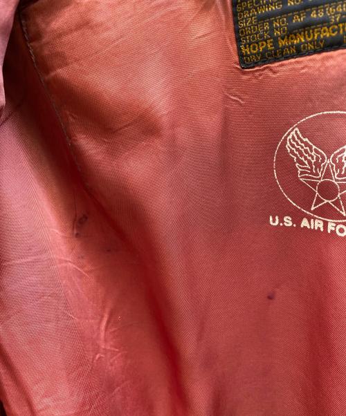 HOPE MFG（ホープ エムエフジー）HOPE MFG (ホープ エムエフジー) B-15 Dフライトジャケット グリーン サイズ:36の古着・服飾アイテム