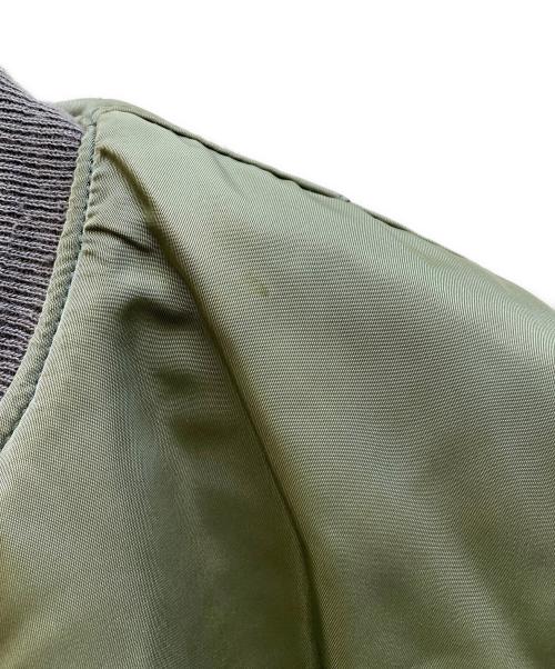 HOPE MFG（ホープ エムエフジー）HOPE MFG (ホープ エムエフジー) B-15 Dフライトジャケット グリーン サイズ:36の古着・服飾アイテム