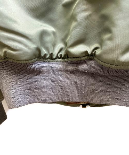 HOPE MFG（ホープ エムエフジー）HOPE MFG (ホープ エムエフジー) B-15 Dフライトジャケット グリーン サイズ:36の古着・服飾アイテム