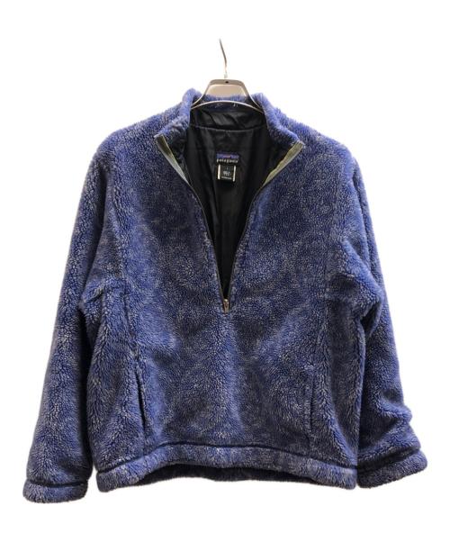 Patagonia（パタゴニア）Patagonia (パタゴニア) 90`sキモノ柄グリセードプルオーバージャケット ネイビー サイズ:Lの古着・服飾アイテム