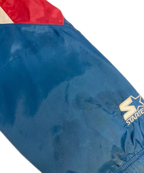 STARTER（スターター）STARTER (スターター) ナイロンジャケット ネイビー×レッド サイズ:XLの古着・服飾アイテム