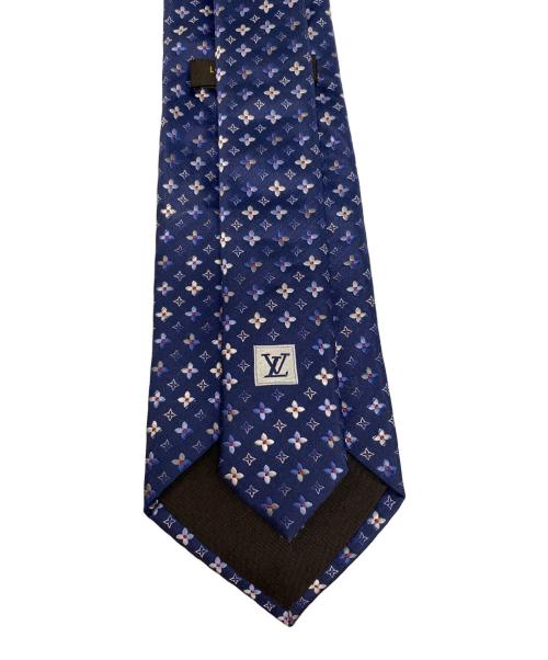 LOUIS VUITTON（ルイ ヴィトン）LOUIS VUITTON (ルイ ヴィトン) シルクネクタイ ブルー サイズ:-の古着・服飾アイテム