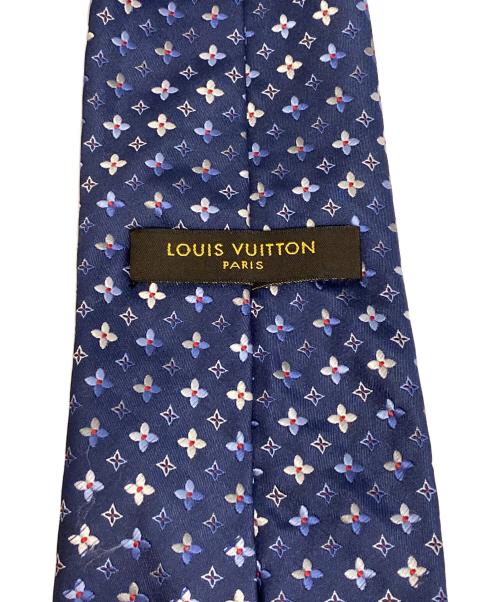LOUIS VUITTON（ルイ ヴィトン）LOUIS VUITTON (ルイ ヴィトン) シルクネクタイ ブルー サイズ:-の古着・服飾アイテム