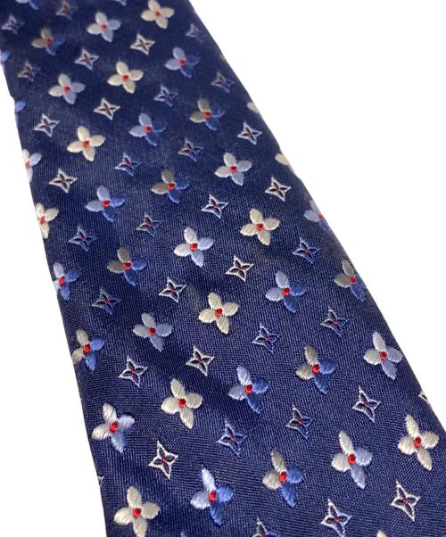 LOUIS VUITTON（ルイ ヴィトン）LOUIS VUITTON (ルイ ヴィトン) シルクネクタイ ブルー サイズ:-の古着・服飾アイテム