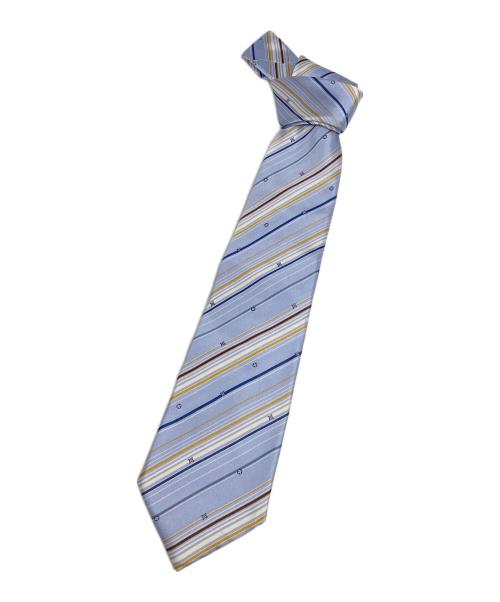 LOUIS VUITTON（ルイ ヴィトン）LOUIS VUITTON (ルイ ヴィトン) シルクネクタイ ブルー サイズ:-の古着・服飾アイテム