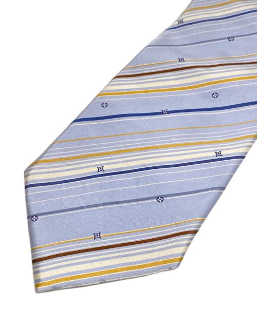 LOUIS VUITTON（ルイ ヴィトン）LOUIS VUITTON (ルイ ヴィトン) シルクネクタイ ブルー サイズ:-の古着・服飾アイテム