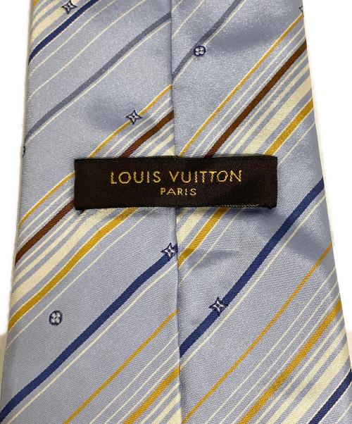 LOUIS VUITTON（ルイ ヴィトン）LOUIS VUITTON (ルイ ヴィトン) シルクネクタイ ブルー サイズ:-の古着・服飾アイテム