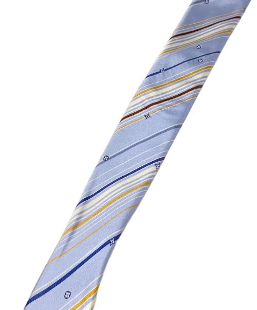 LOUIS VUITTON（ルイ ヴィトン）LOUIS VUITTON (ルイ ヴィトン) シルクネクタイ ブルー サイズ:-の古着・服飾アイテム