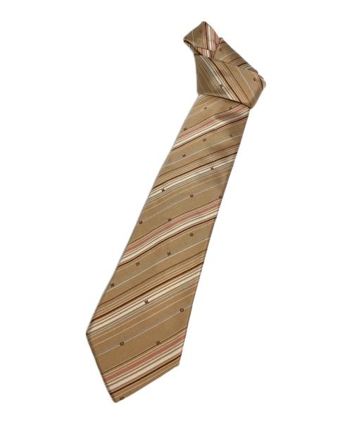 LOUIS VUITTON（ルイ ヴィトン）LOUIS VUITTON (ルイ ヴィトン) シルクネクタイ ブラウン サイズ:-の古着・服飾アイテム