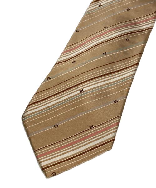 LOUIS VUITTON（ルイ ヴィトン）LOUIS VUITTON (ルイ ヴィトン) シルクネクタイ ブラウン サイズ:-の古着・服飾アイテム