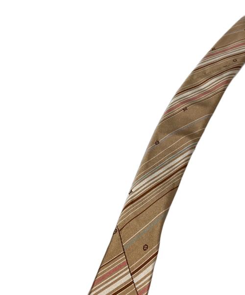 LOUIS VUITTON（ルイ ヴィトン）LOUIS VUITTON (ルイ ヴィトン) シルクネクタイ ブラウン サイズ:-の古着・服飾アイテム