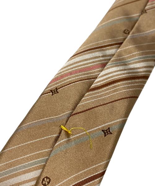 LOUIS VUITTON（ルイ ヴィトン）LOUIS VUITTON (ルイ ヴィトン) シルクネクタイ ブラウン サイズ:-の古着・服飾アイテム