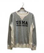 Champion×BEAMSチャンピオン×ビームス）の古着「両Vリバースウィーブスウェット」｜グレー