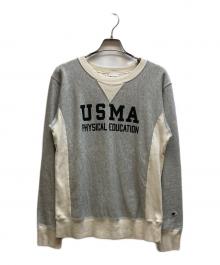 Champion×BEAMS（チャンピオン×ビームス）の古着「両Vリバースウィーブスウェット」｜グレー