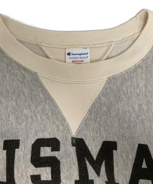 Champion（チャンピオン）Champion (チャンピオン) BEAMS (ビームス) 両Vリバースウィーブスウェット グレー サイズ:Mの古着・服飾アイテム