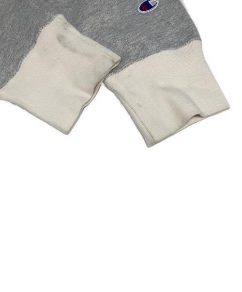 Champion（チャンピオン）Champion (チャンピオン) BEAMS (ビームス) 両Vリバースウィーブスウェット グレー サイズ:Mの古着・服飾アイテム
