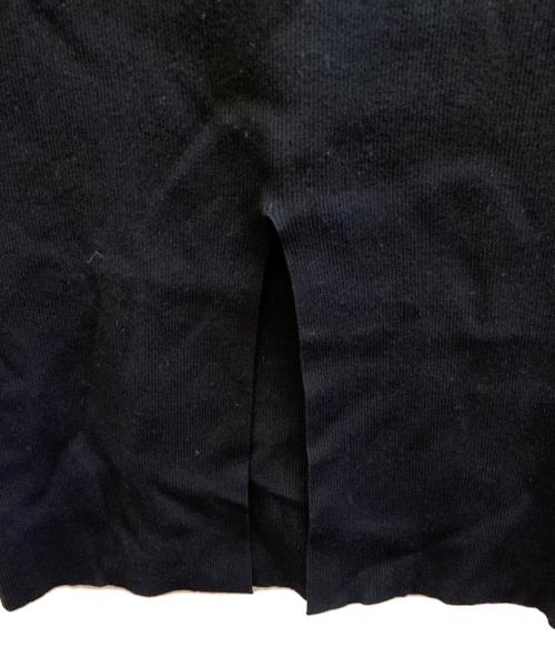 DEUXIEME CLASSE（ドゥーズィエム クラス）DEUXIEME CLASSE (ドゥーズィエム クラス) DINER RIB タイトスカート ブラック サイズ:38の古着・服飾アイテム