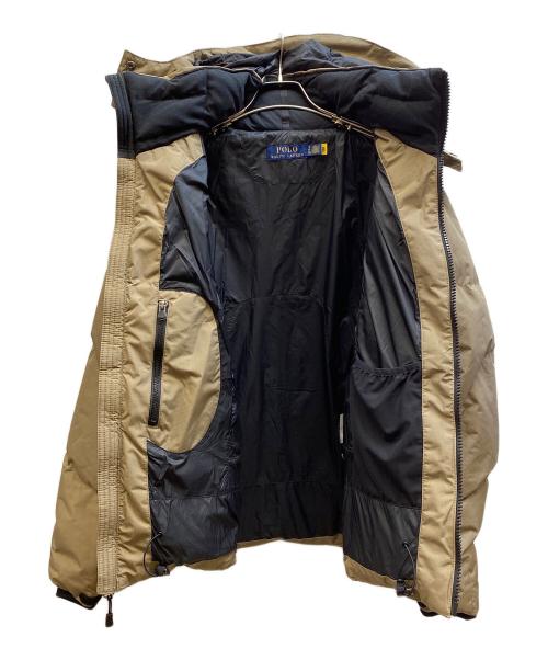 POLO RALPH LAUREN（ポロ・ラルフローレン）POLO RALPH LAUREN (ポロ・ラルフローレン) ビッグポニー ダウンジャケット カーキ サイズ:Sの古着・服飾アイテム