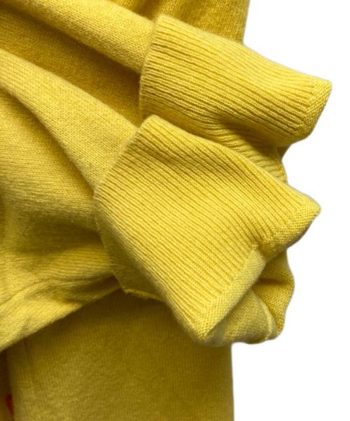 DSQUARED2（ディースクエアード）DSQUARED2 (ディースクエアード) One Life One Planetニット イエロー サイズ:Mの古着・服飾アイテム