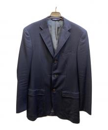 POLO RALPH LAUREN（ポロ・ラルフローレン）の古着「3Bテーラードジャケット」｜ネイビー