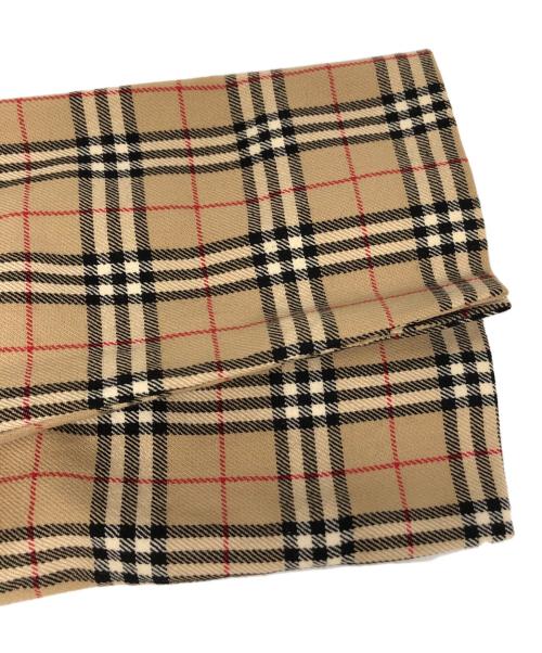 BURBERRY BLUE LABEL（バーバリー ブルー レーベル）BURBERRY BLUE LABEL (バーバリーロンドンブルーレーベル) チェックワンピース ベージュ サイズ:38の古着・服飾アイテム