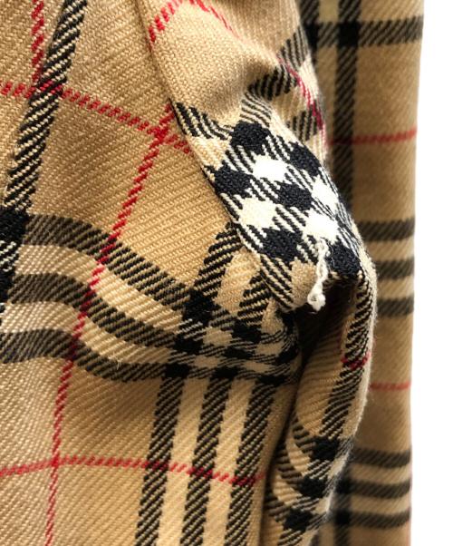 BURBERRY BLUE LABEL（バーバリー ブルー レーベル）BURBERRY BLUE LABEL (バーバリーロンドンブルーレーベル) チェックワンピース ベージュ サイズ:38の古着・服飾アイテム