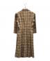 BURBERRY BLUE LABEL (バーバリーロンドンブルーレーベル) チェックワンピース ベージュ サイズ:38：9000円