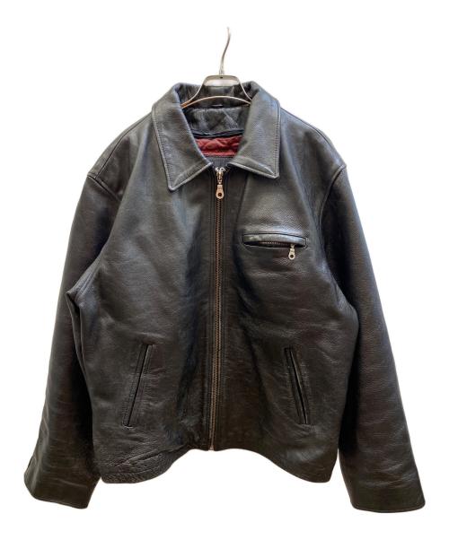 wilsons leather（ウィルソンズレザー）wilsons leather (ウィルソンズレザー) レザージャケット ブラック サイズ:Lの古着・服飾アイテム