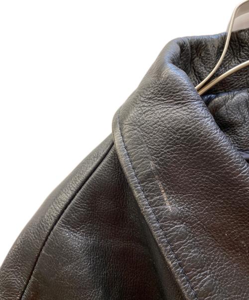 wilsons leather（ウィルソンズレザー）wilsons leather (ウィルソンズレザー) レザージャケット ブラック サイズ:Lの古着・服飾アイテム