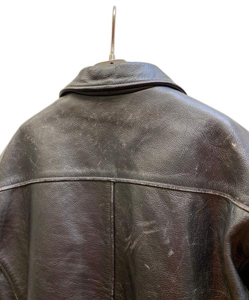 wilsons leather（ウィルソンズレザー）wilsons leather (ウィルソンズレザー) レザージャケット ブラック サイズ:Lの古着・服飾アイテム