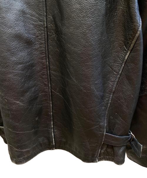 wilsons leather（ウィルソンズレザー）wilsons leather (ウィルソンズレザー) レザージャケット ブラック サイズ:Lの古着・服飾アイテム