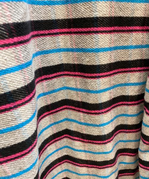 OFFWHITE（オフホワイト）OFFWHITE (オフホワイト) チェックネルシャツ グレー サイズ:XLの古着・服飾アイテム