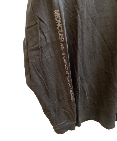 MONCLER（モンクレール）MONCLER (モンクレール) 長袖カットソー ブラック サイズ:XLの古着・服飾アイテム
