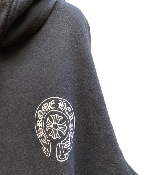 CHROME HEARTS（クロムハーツ）CHROME HEARTS (クロムハーツ) Floral Sleeve Hoodie ブラック サイズ:Largeの古着・服飾アイテム